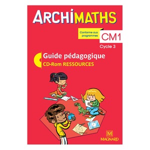 ARCHIMATHS CM1 (2018) - BANQUE DE RESSOURCES SUR CD-ROM AVEC GUIDE PEDAGOGIQUE PAPIER