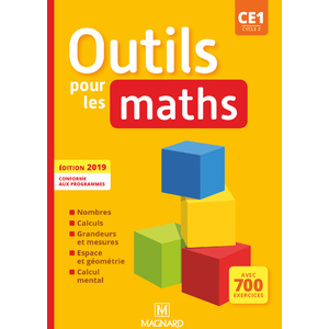 OUTILS POUR LES MATHS CE1 (2019) - MANUEL ELEVE