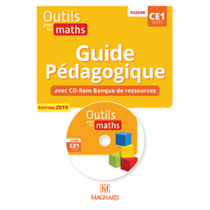 OUTILS POUR LES MATHS CE1 (2019) - BANQUE DE RESSOURCES DU FICHIER SUR CD-ROM AVEC GUIDE PEDAGOGIQUE