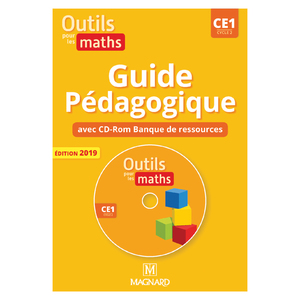 OUTILS POUR LES MATHS CE1 (2019) - BANQUE DE RESSOURCES DU MANUEL SUR CD-ROM AVEC GUIDE PEDAGOGIQUE