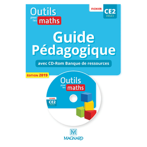 OUTILS POUR LES MATHS CE2 (2019) - BANQUE DE RESSOURCES DU FICHIER SUR CD-ROM AVEC GUIDE PEDAGOGIQUE