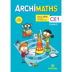 ARCHIMATHS CE1 (2019) - FICHIER DE L'ELEVE + MEMO DES MATHS