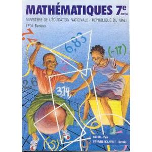 MATHEMATIQUES, 7E ANNEE, LIVRE DE L'ELEVE, MALI