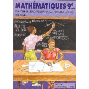 MATHEMATIQUES, 9E ANNEE, LIVRE DE L'ELEVE, MALI