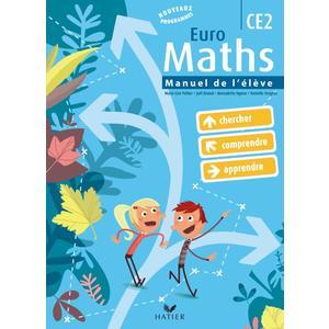 EURO MATHS CE2 ED. 2010 - MANUEL DE L'ELEVE + AIDE-MEMOIRE