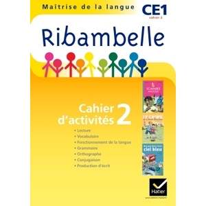 RIBAMBELLE CE1 SERIE JAUNE 2011, CAHIER D'ACTIVITES 2 NON VENDU SEUL