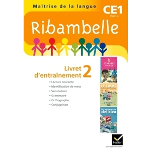 RIBAMBELLE CE1 SERIE JAUNE 2011, LIVRET D'ENTRAINEMENT 2, NON VENDU SEUL