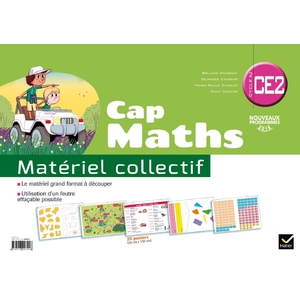 CAP MATHS CE2 ED. 2016 -  MATERIEL COLLECTIF