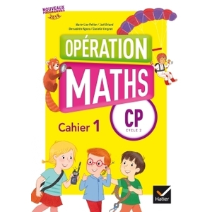 OPERATION MATHS CP ED. 2016 - FICHIER DE L'ELEVE 1 + AIDE MEMOIRE