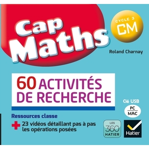 CAP MATHS CM ED. 2017 - CLE USB ACTIVITES DE RECHERCHE