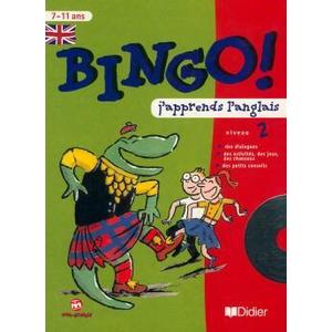 BINGO ! 2 - CAHIER D'EXERCICES + CD AUDIO - J'APPRENDS L'ANGLAIS