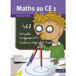 MATHS AU CE1 CAHIER DE L'ELEVE (UNITE)