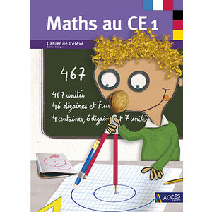 BILINGUE MATHS AU CE1 CAHIER DE L'ELEVE (UNITE)