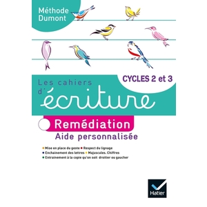 LES CAHIERS D'ECRITURE CYCLES 2 ET 3 ED. 2020 - CAHIER N 4 : REMEDIATION