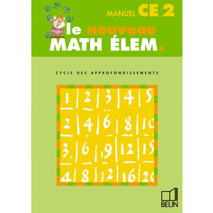 NOUVEAU MATH ELEM. CE2 - CYCLE DES APPRENTISSAGES FONDAMENTAUX