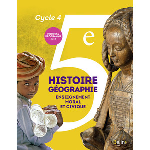 HISTOIRE GEOGRAPHIE EMC - 5E (2016) - MANUEL ELEVE - GRAND FORMAT