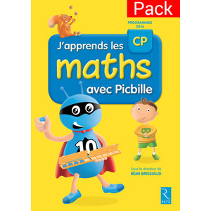 PACK DE 10 FICHIERS J'APPRENDS LES MATHS CP PICBILLE