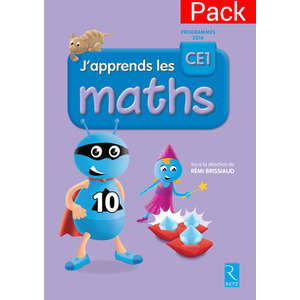 PACK DE 10 FICHIERS J'APPRENDS LES MATHS CE1