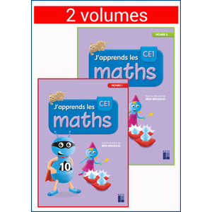 J'APPRENDS LES MATHS CE1 FICHIER DE L'ELEVE EN 2 VOLUMES