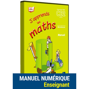 J'APPRENDS LES MATHS CE2 - MANUEL DE L'ELEVE