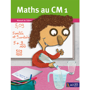 MATHS AU CM1 MANUEL DE L'ELEVE