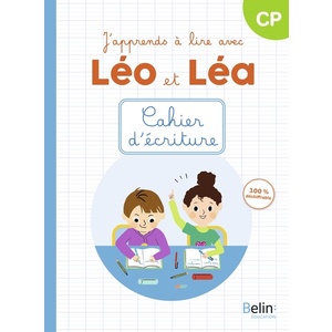 J'APPRENDS A LIRE AVEC LEO ET LEA - CAHIER D'ECRITURE 2024