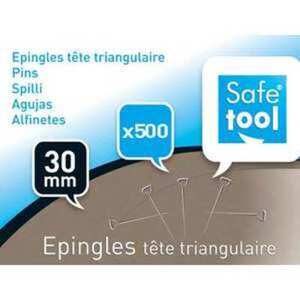 500 EPINGLES TETE TRIANGULAIRE