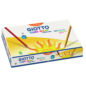 GIOTTO ELIOS GIANT CLASSPACK 144 CRAYONS COULEURS ASSORTIS