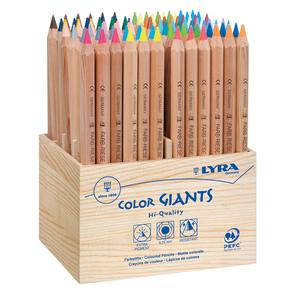 COULEURS GEANTES NATURE CLASSPACK 96 CRAYONS COULEURS ASSORTIS