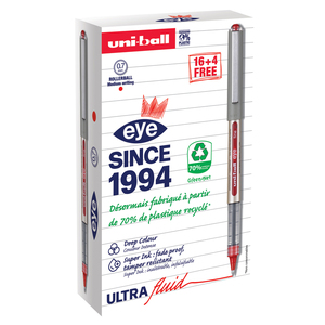 EYE UB 157 RECYCLE ROLLER ROUGE 16+4 GRATUITS