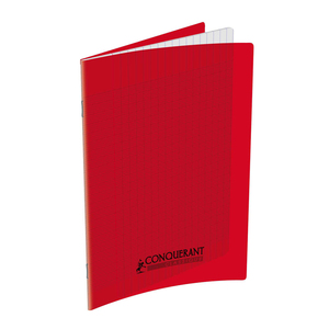 CAHIER PP ROUGE 17X22 48P SÉYÈS 90G PIQURE