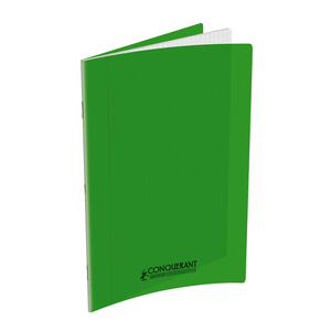 CAHIER PP VERT 24X32 48P SÉYÈS 90G PIQURE