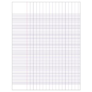 CAHIER CARTE BLANCHE 24X32 96P SÉYÈS 90G PIQ?RE