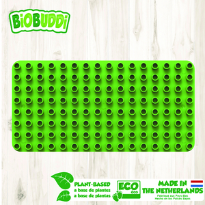 BIOBUDDI - PLAQUE DE CONSTRUCTION VERT