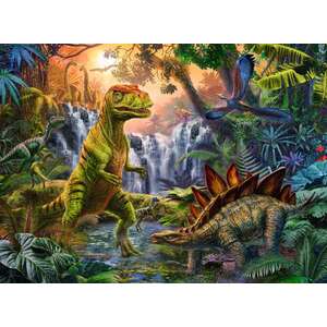 PUZZLE L'OASIS DES DINOSAURES