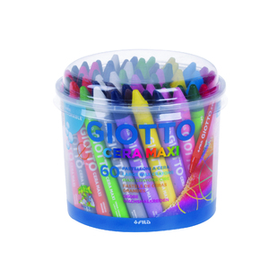 CERA MAXI POT 60 CRAYONS ? LA CIRE COLORIS ASSORTIS