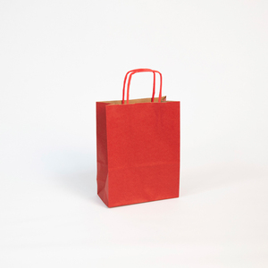 25 SACS KRAFT 16X21CM ROUGE