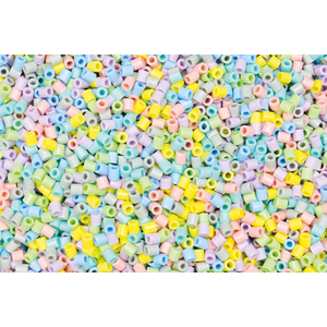 20 000 PERLES A REPASSER COLORIS PASTELS ASSORTIS