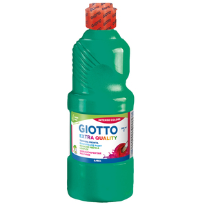 GIOTTO FLACON GOUACHE 500ML ÉMERAUDE