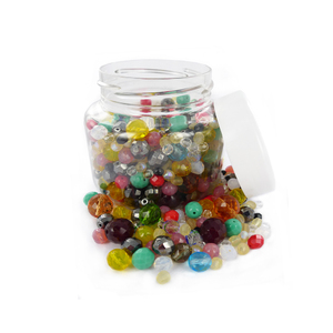 PERLES DE VERRE FACETTES -300 G