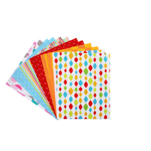 12 COUPONS FEUTRINE IMPRIM?E 24X30CM TH?ME DOUCE R?VERIE