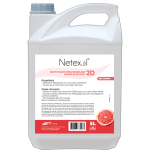 1 BIDON 5L NETTOYANT DESODORISANT NETEXOL 2D PAMPLEMOUSSE