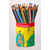 TRIO THICK POT 38 CRAYONS COULEURS ASSORTIS