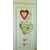 MOBILES COEUR BOIS MDF A D?CORER 20X19CM - LOT DE 6